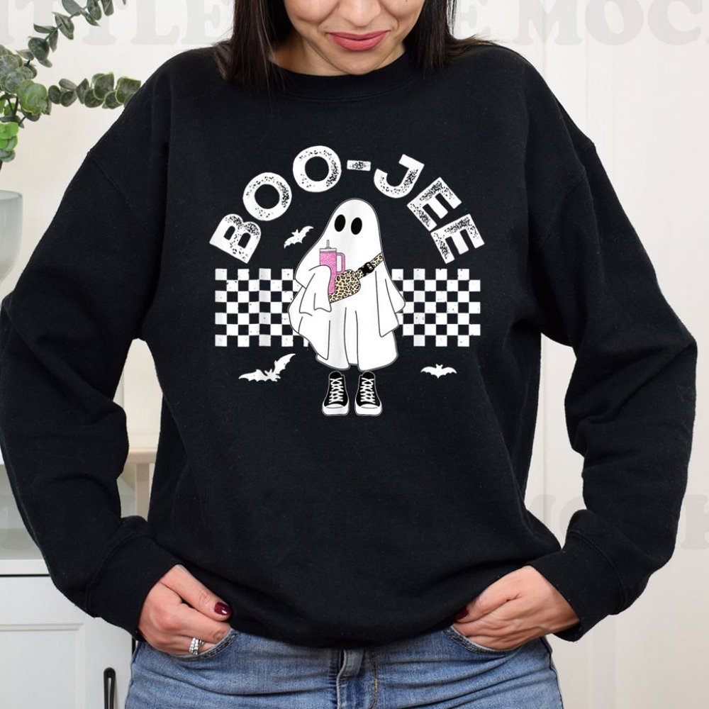 Spooky Season Cute Boujee Ghost Halloween Costume Boo… Gem
